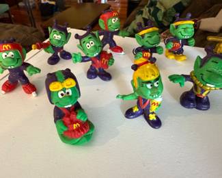 Vintage McDonald's Astrosniks Happy Meal Figurines