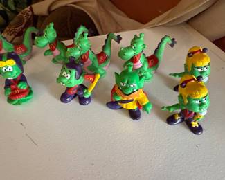 Vintage McDonald's Astrosniks Happy Meal Figurines