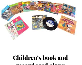 Children’s book and record read along 33 1/2 RPM
