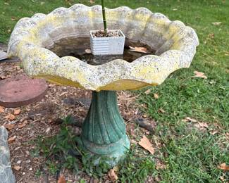 Bird bath