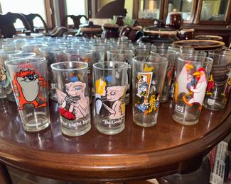 Vintage Pizza Hut Collector Series glasses - priced separately
