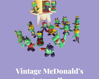Vintage McDonald's Astrosniks Happy Meal Figurines
