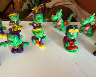 Vintage McDonald's Astrosniks Happy Meal Figurines