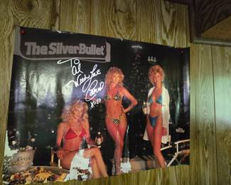 THE SIVER BULLET, SIGNED POSTER, COORS