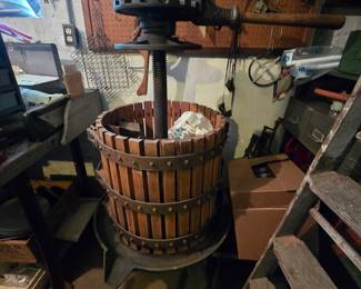 Wine press, FIRM price reserve