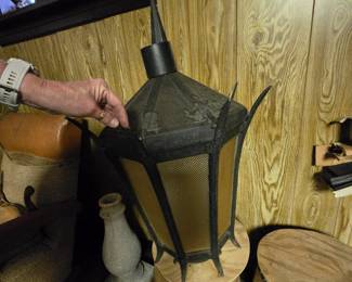 GOTHIC CITY STREET LAMP/ LANTERN