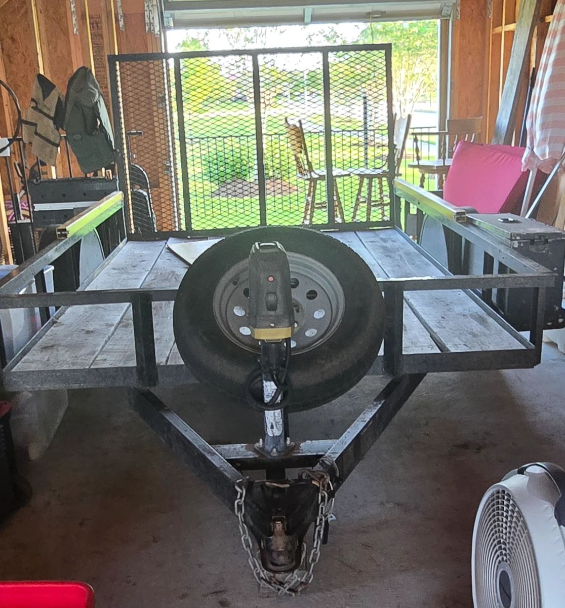 House and Garage Full! Flat Bed trailer