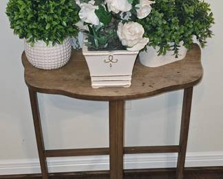 Small Entry Table - Artificial Plants