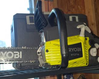 Ryobi Chain Saw with Case