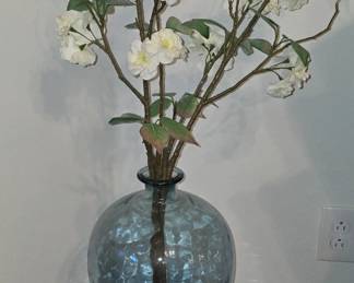 Large Blue Vase