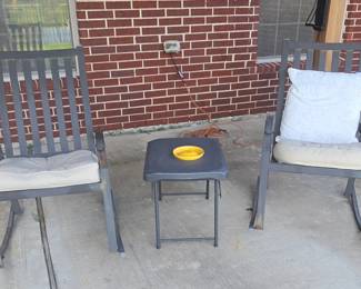 Patio Chair and Rocker