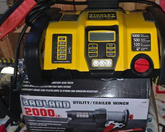 Stanley Charger - Trailer Winch