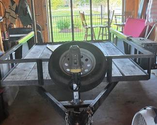 House and Garage Full! Flat Bed trailer