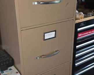 4 Drawer File Cabinet