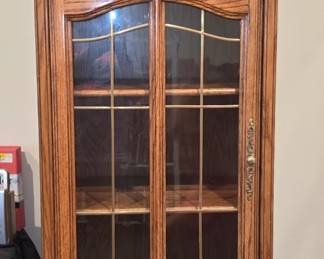 Display Cabinet in Oak