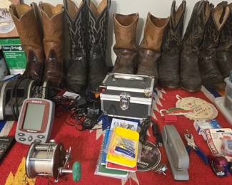 Fishing - Hunting Items - Cowboy Boots size 10 1/2
