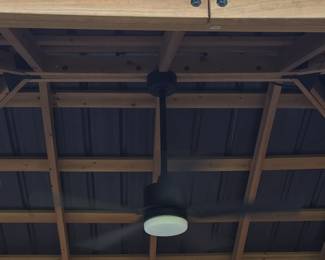 Light/Fan in Gazebo