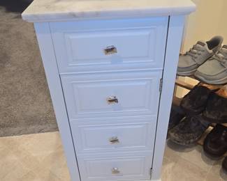 4 Drawer Side Table