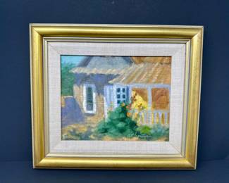 9 CindyMontoyaVillanuevaSunlightFramedOriginalPaintingSigned