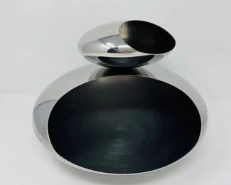 107 PhillipiHighGlossStainlessSteelCocoonSnackBowls