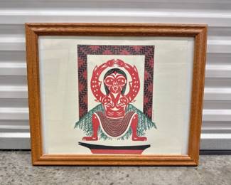 21 RFernandes1996FramedPrintBoldTribalDesignArt