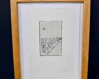 19 KEveningEtching315SignedLimitedEditionFramedPrint
