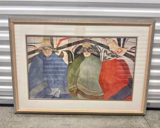 32 HaidaPatternsbyIreneKlarFramedIndigenousArtPrint
