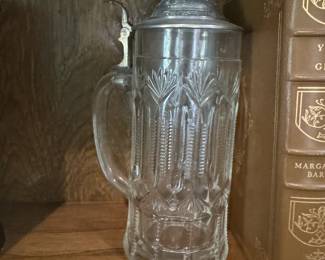 Vintage German beer stein from Oktoberfest circa 1970