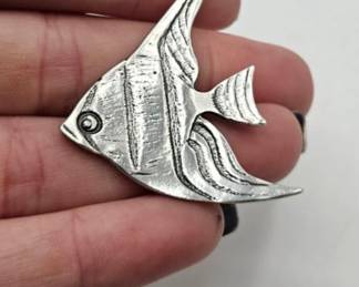 sterling brooch