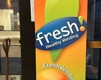 AMS Refrigerated Vending Machine Featuring 36 Selections Credit Cards/Currency