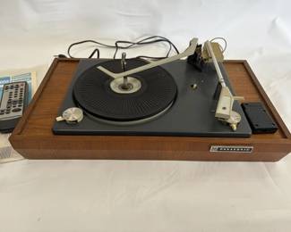 Vintage Panasonic Woodgrain Turntable
