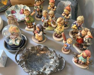 Hummel figurines.