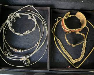 Large selection of costume jewelry.