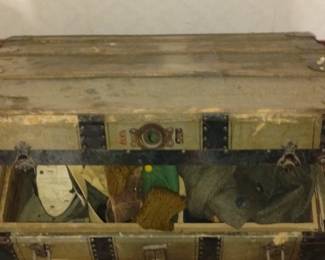 14. MILITARY TRUNK $75 JUST THE TRUNK