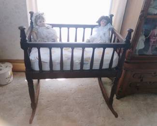 30. VINTAGE CRADLE $75
