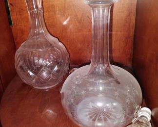 518, DECANTERS $18 EA.