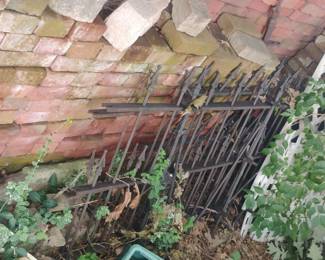 91. IRON FENCING