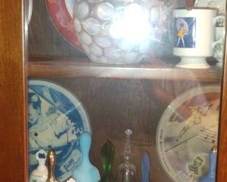 60. VINTAGE GLASSWARE