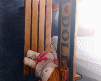 97. DOLL BENCH $15