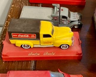 Vintage Coca Cola Die Cast Collectables.