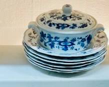Vintage Blue Danube China.