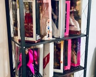 Large Collection/Selection of In The Box Barbies.