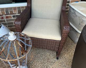 We’ve sold four of these great wicker rockers, have two left!