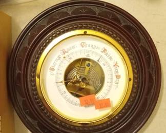 Antique barometer