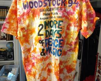 1994 WOODSTOCK TYE DYE TEE SHIRT