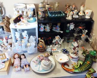 hundreds of decorative figures