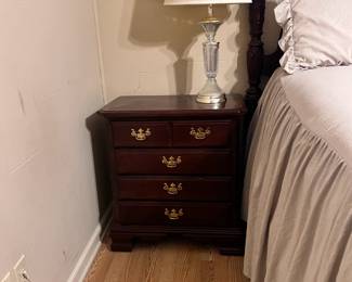 2 end tables that match bed - will sell separate from bed