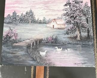 original painting signed by artist on 16x20 canvas