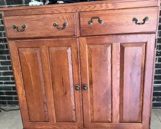 large bottom half of armoir 48” h x 46” L x 22.5” w