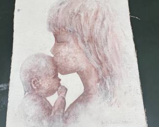 original painting on canvas - signed by artist 16x20